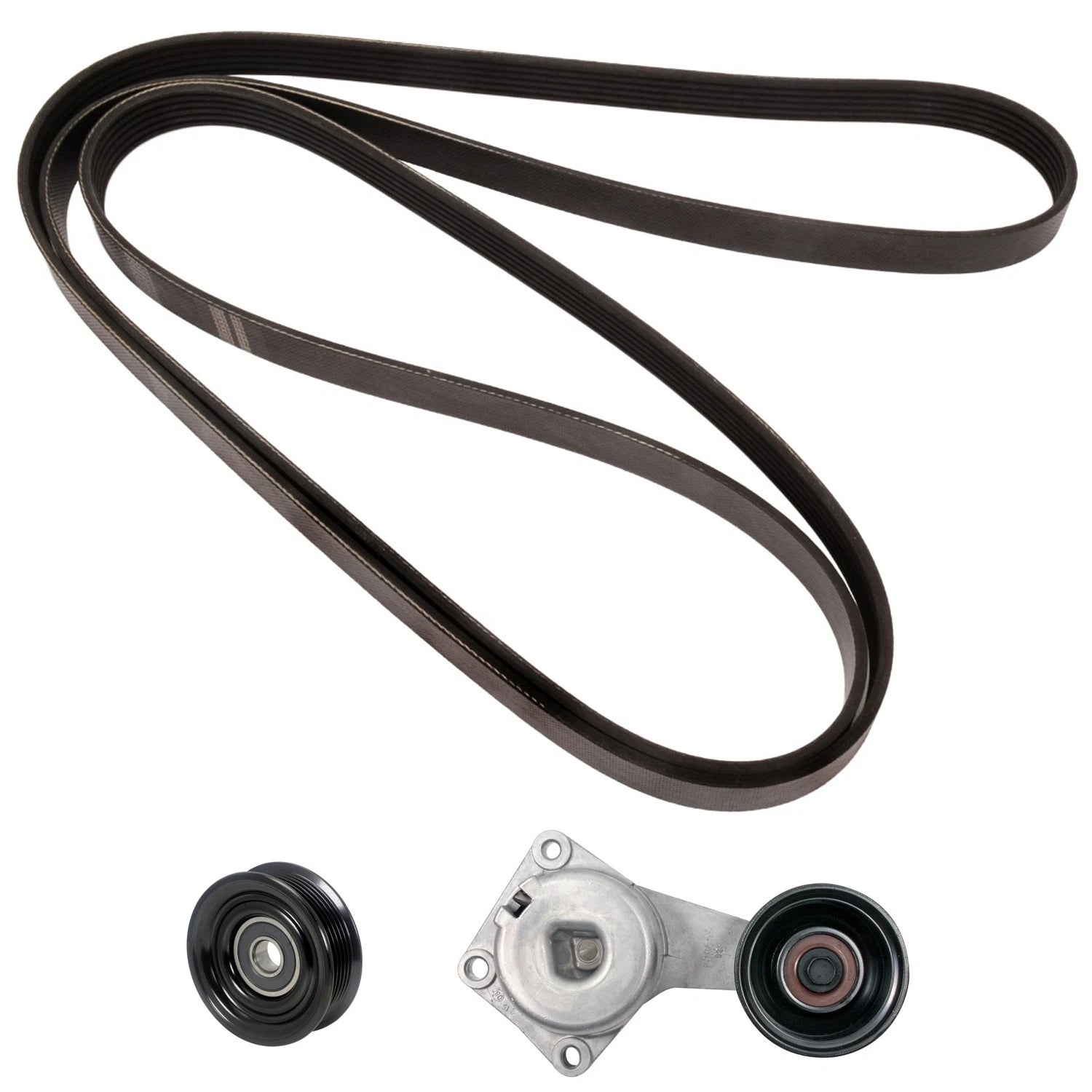 Drive Belt Idler Pulley Tensioner Kit for Ford F-150 Lobo (1997–2003)