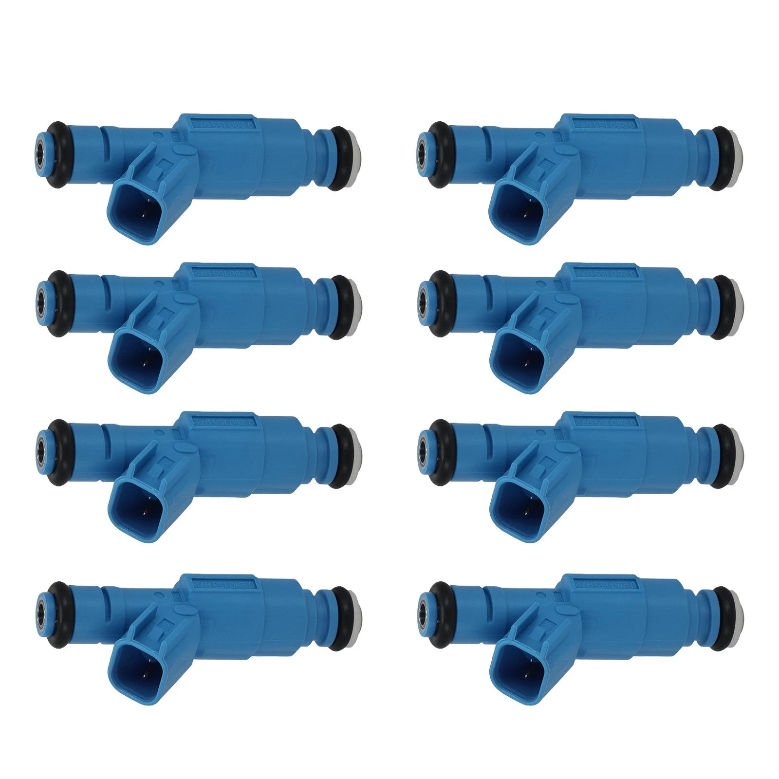 8x Fuel Injector for Jeep Grand Cherokee 4.7L V8 1999-2000 0280155972 4 Hole