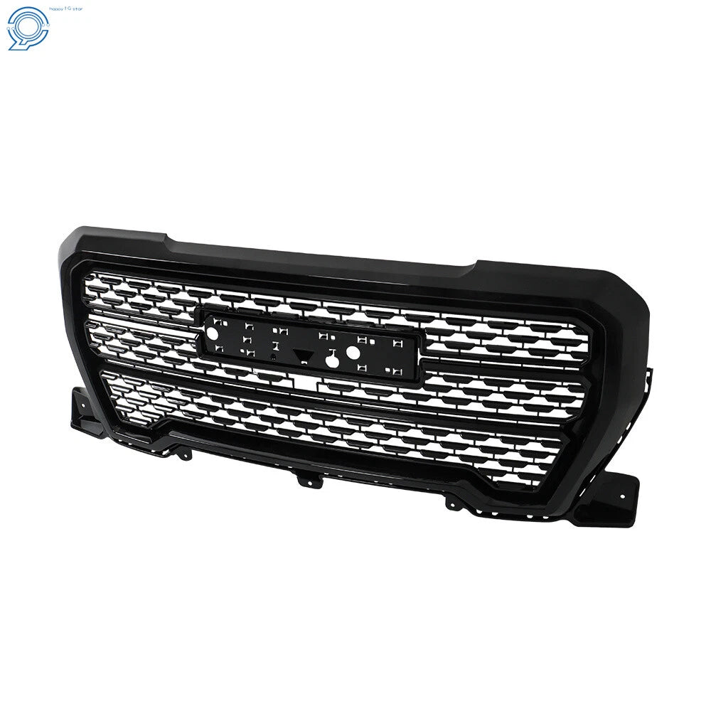 Front Lower Bumper Filler & Upper Grille for GMC Sierra 1500 (2019–2021)