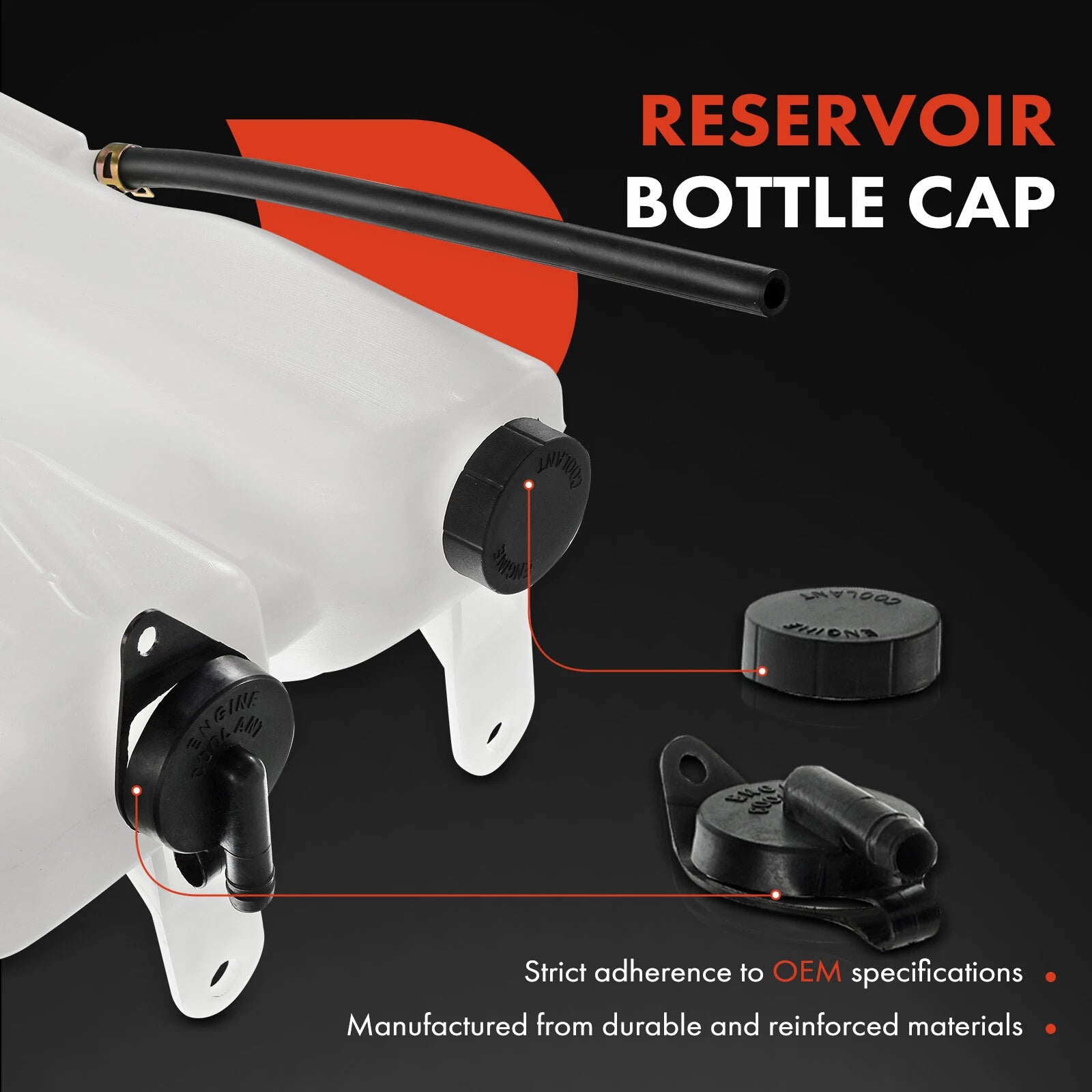 Coolant Tank and Washer Reservoir for Chevy GMC
