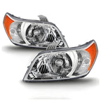 Halogen Headlight Pair for Chevy Aveo 5 LS/LT (2009–2011) W/Amber Reflector