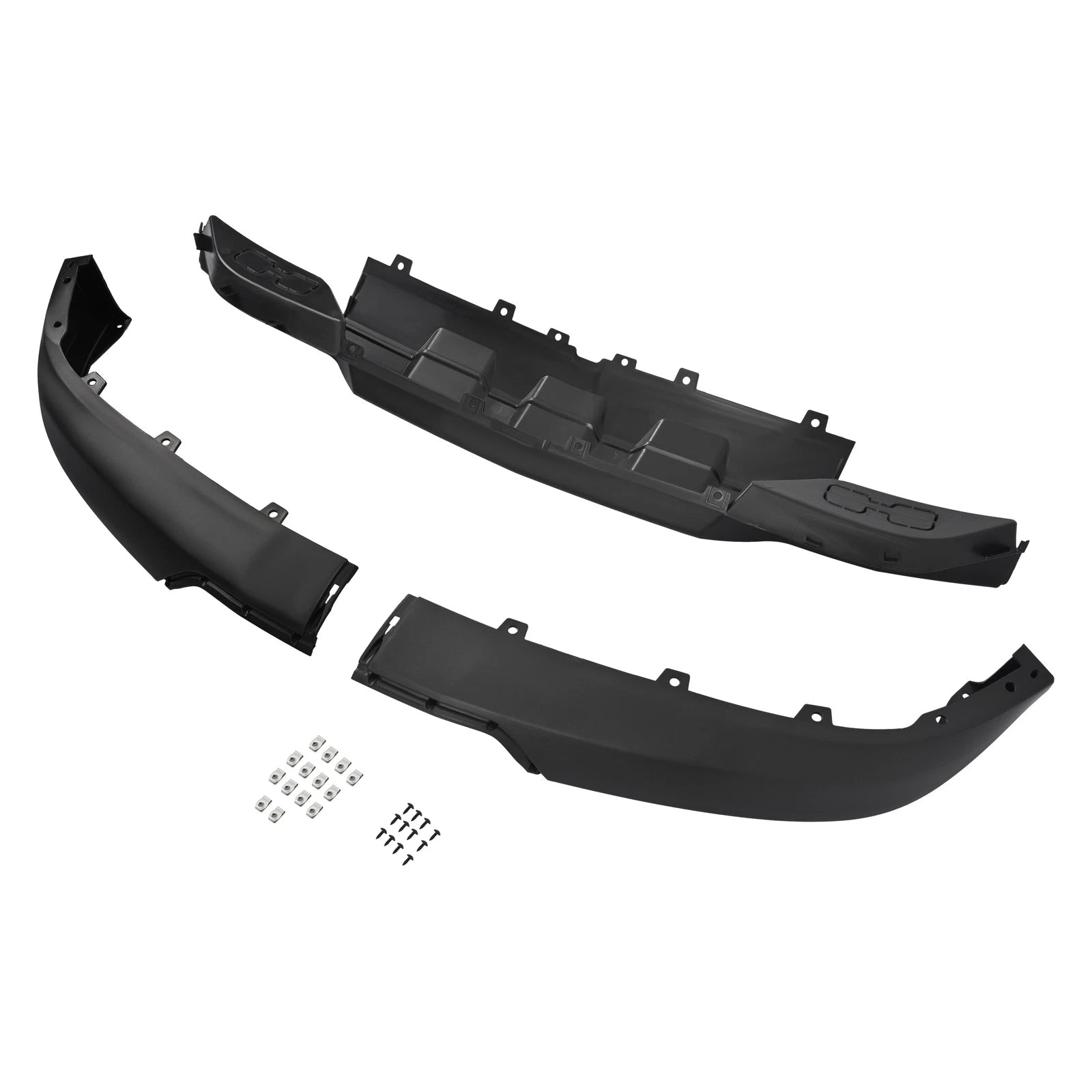 Front Bumper Valance for Chevy Silverado 1500 (2016–2019) W/Tow Hook Holes