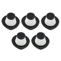 Set of 5 Filters for Zerodeko Vacuum Cleaner Parts