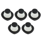 Set of 5 Filters for Zerodeko Vacuum Cleaner Parts