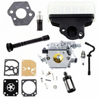 Carburetor Kit with Fuel Line Filter for MS210 MS230 MS250 Chainsaw