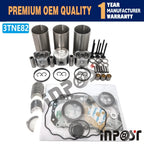 Overhaul Rebuild Kit for Yanmar 3TNE82 3TNE82A (Takeuchi TB28FR, Kobelco SK30SR)