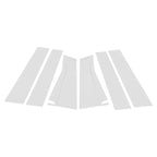 6 Pcs Door Pillar Window Trim for Honda HR-V 2023-2024 Silver Tone
