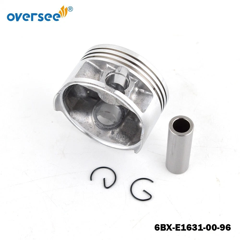 Piston & Ring Set for Yamaha F4-6HP Outboard (1996) 6BX-E1631-00-96, 6BX-E1603-0