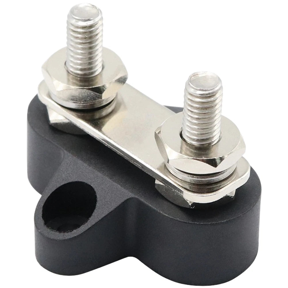 Battery Terminal Block for RV Boat with M6 M8 Metal Studs