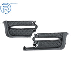 Front Bumper Lower Mesh Grille + Fog Light for Toyota Corolla SE XSE (2020–2021)