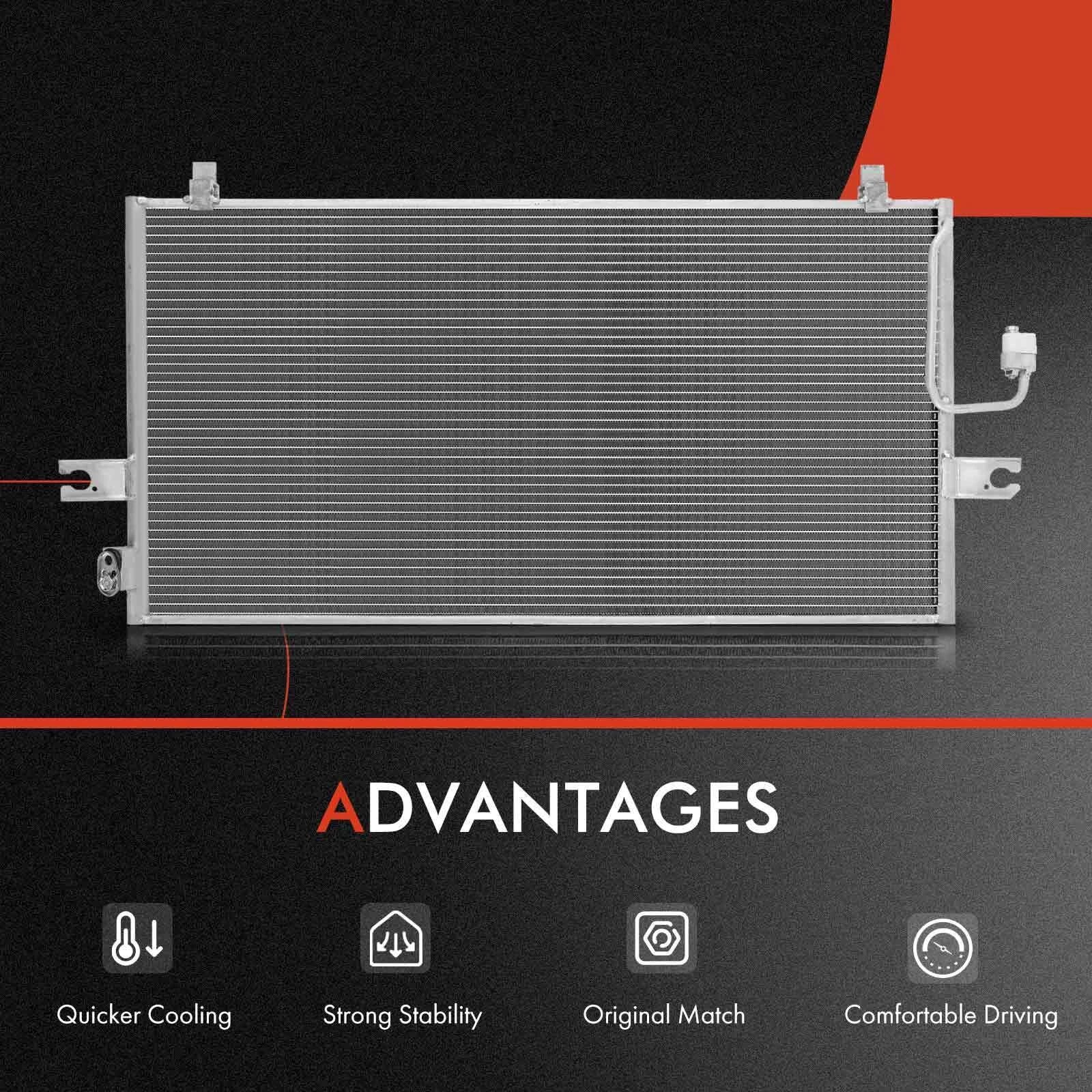 2X Radiator & AC Condenser Cooling Kit for Infiniti I30 Nissan Maxima (1996–2001)