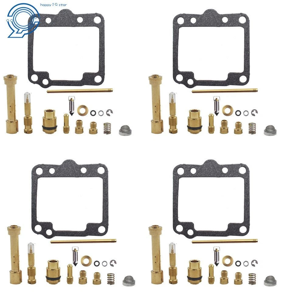 Set of 4 Carburetor Repair Kits for Suzuki GS650G & GS650GL (1981–1983)