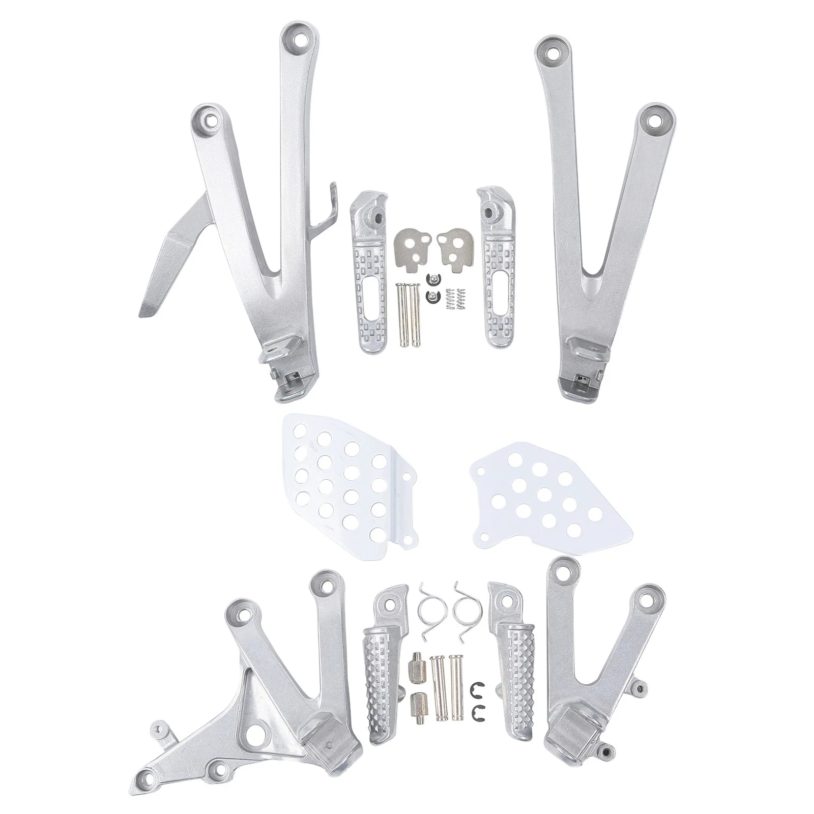 Set of 2 Foot Pegs Bracket for Honda CBR600RR (2007–2024)