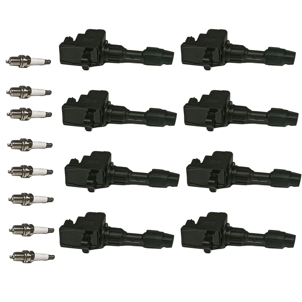 8X Ignition Coil & Iridium Spark Plug for Infiniti Q45 (1997-2001)