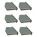 Set of 6 Cabin Air Filters for WIX (Activated Carbon)