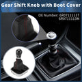 6 Speed Gear Shifter Knob with Cover No.6R0711113T for VW Polo (2014–2017)