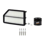 Wix Engine Air Oil Filters & NGK Spark Plugs Kit for Kia Rio 1.6 L4 (2012–2017)