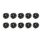 10 x CNC 11mm-14.6mm Engine Bolt Topper Caps for Harley Dyna Softail (2006-2023)