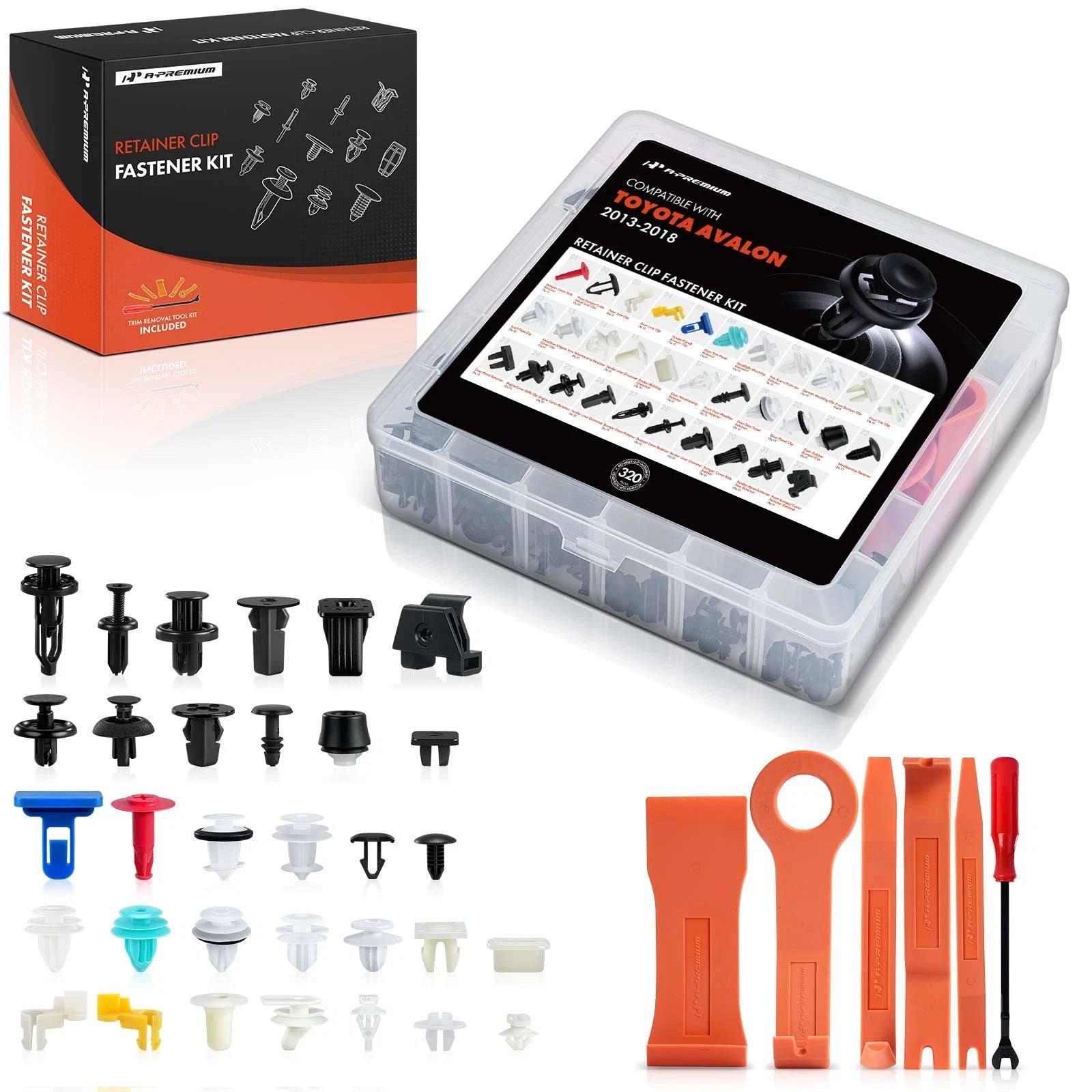 Fasteners and Clips Kit for Toyota Avalon (2013-2018)