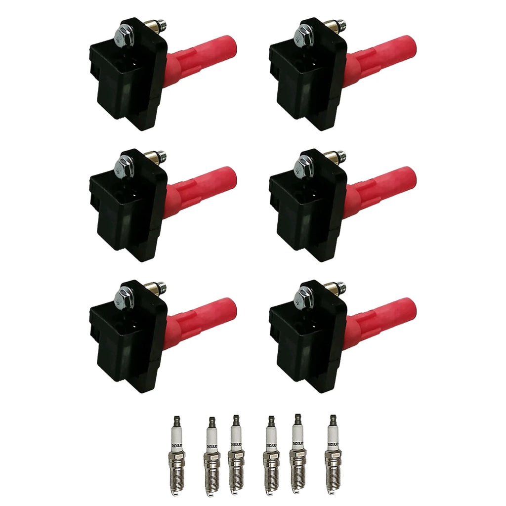 6X Ignition Coil & Spark Plug for Subaru B9 Tribeca (2006-2007)