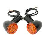 LED Turn Signal Lights w/ Bracket for Harley XL883 XL1200 Sportster (1992-2022)