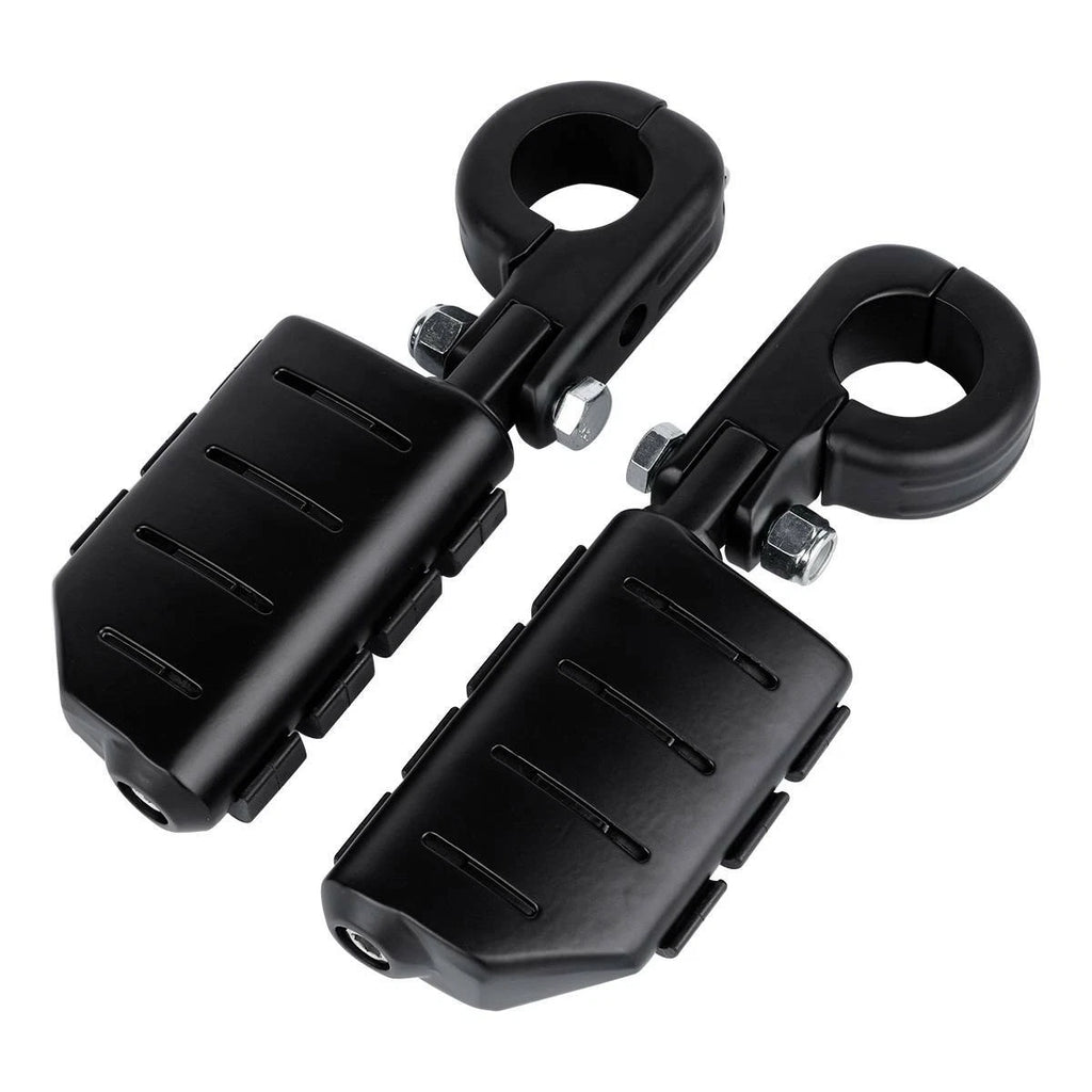 32mm Matte Black Highway Engine Guard Bar Footpegs for Harley Dyna Sportster