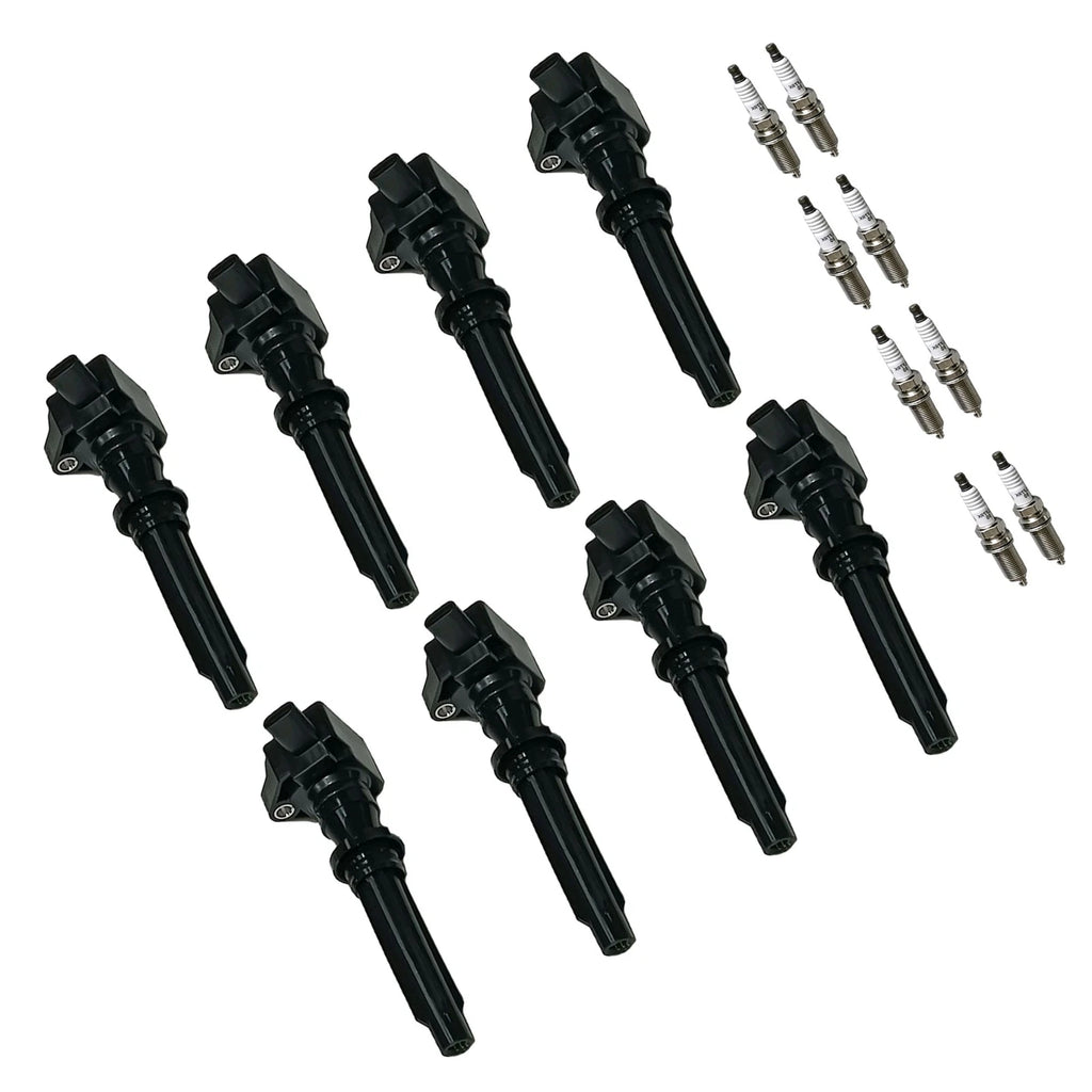 6X Ignition Coil & Spark Plug for Land Rover Range Rover Sport (2014–2019)