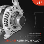 Alternator for Ford Escape (2013–2019) L4 2.0L 175A 4-Groove Pulley