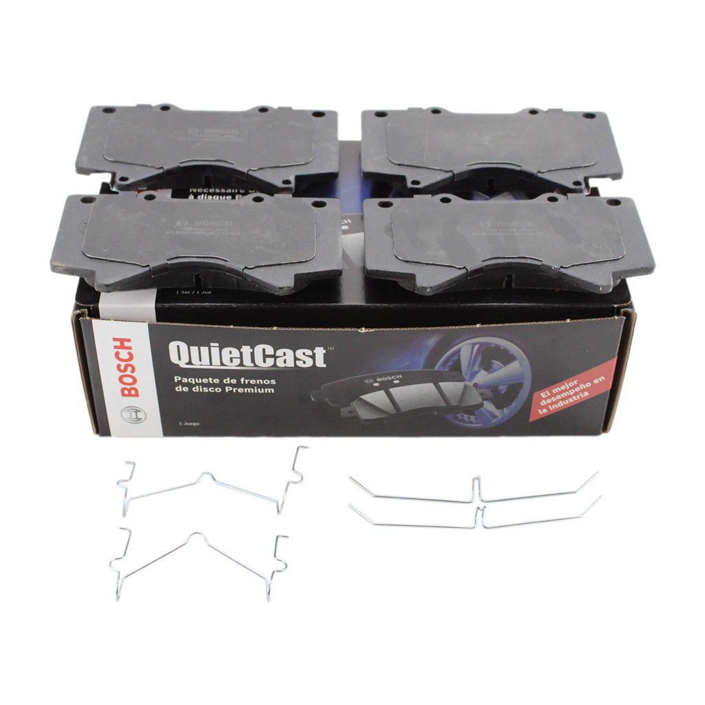 Bosch QuietCast Front Ceramic Brake Pads for Lexus LX570, Toyota Sequoia, Tundra (2008–2021)