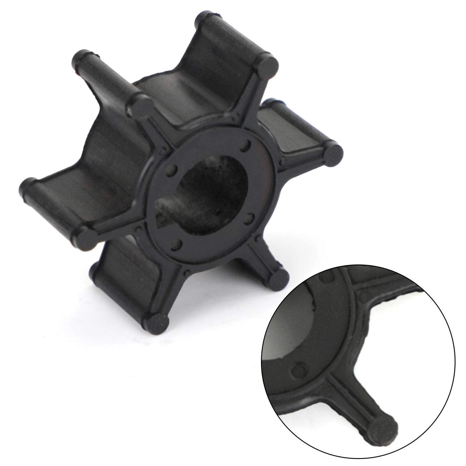 Water Pump Impeller for Yamaha 2.5 HP 4-Stroke F2.5A (2000–2005) 6L5-44352-00