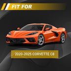 Carbon Fiber Steering Wheel Frame Trim for Chevy Corvette C8 (2020–2025)