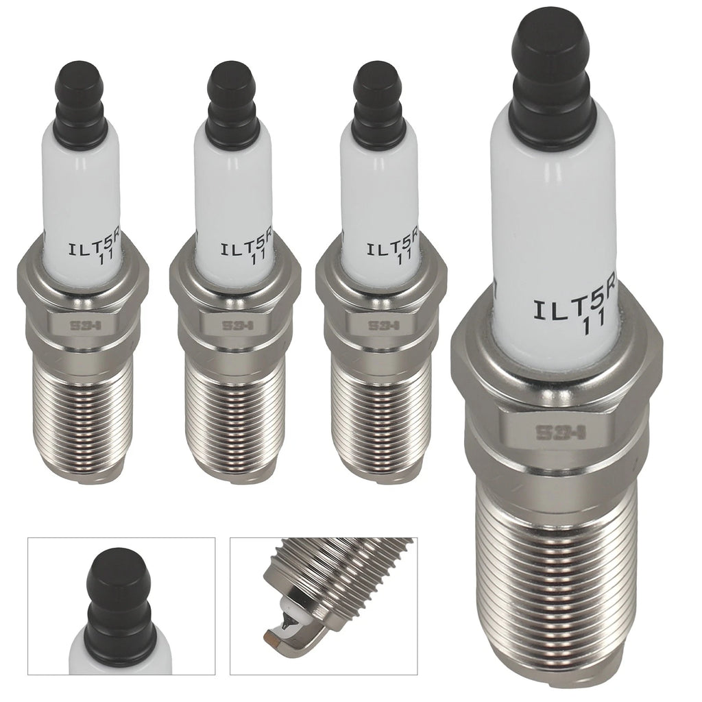 Set of 4 Spark Plugs for Mazda 3 5 6 Sport Tribute (2006–2015) 5019 LTR5AHX 90220