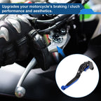 Adjustable Brake Clutch Levers for Honda CBR650R (2014–2022) Black Blue