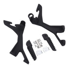 Passenger Footpegs Footrest Bracket for Kawasaki Ninja 400 (2018–2024)