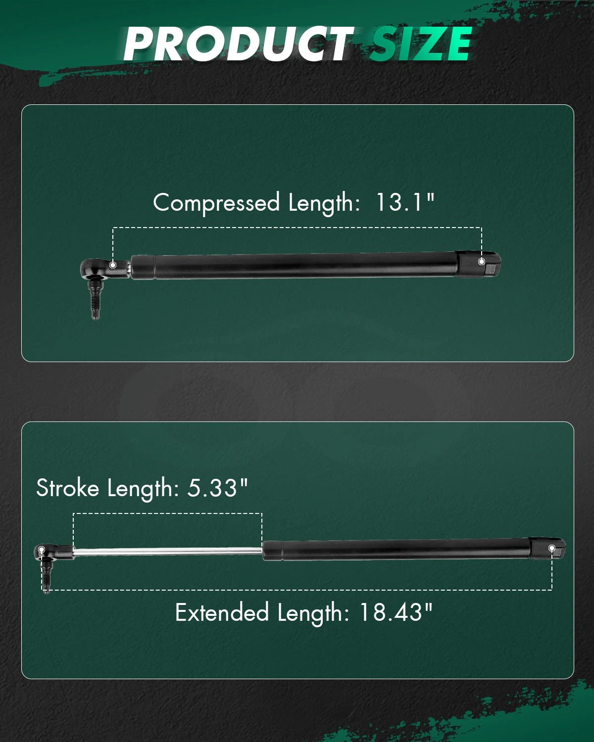 6Pcs Lift Supports for Jeep Grand Cherokee (1999–2004)