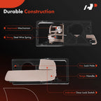 Front Passenger Beige Door Handle for Kia Rio Rio5 (2006-2011)