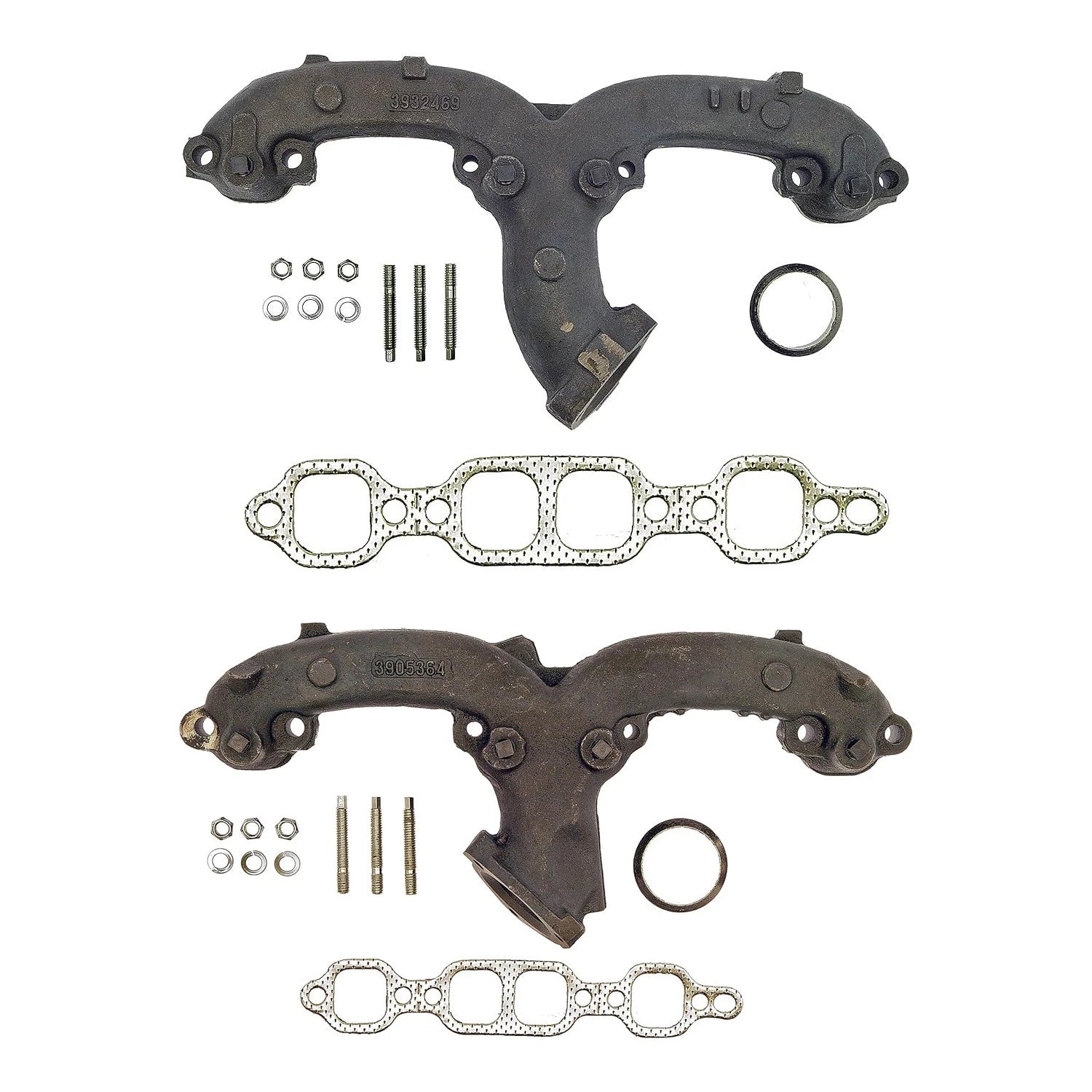 Exhaust Manifold Kit for Blazer C10 Suburban Jimmy 5.7L V8 (1973–1991)