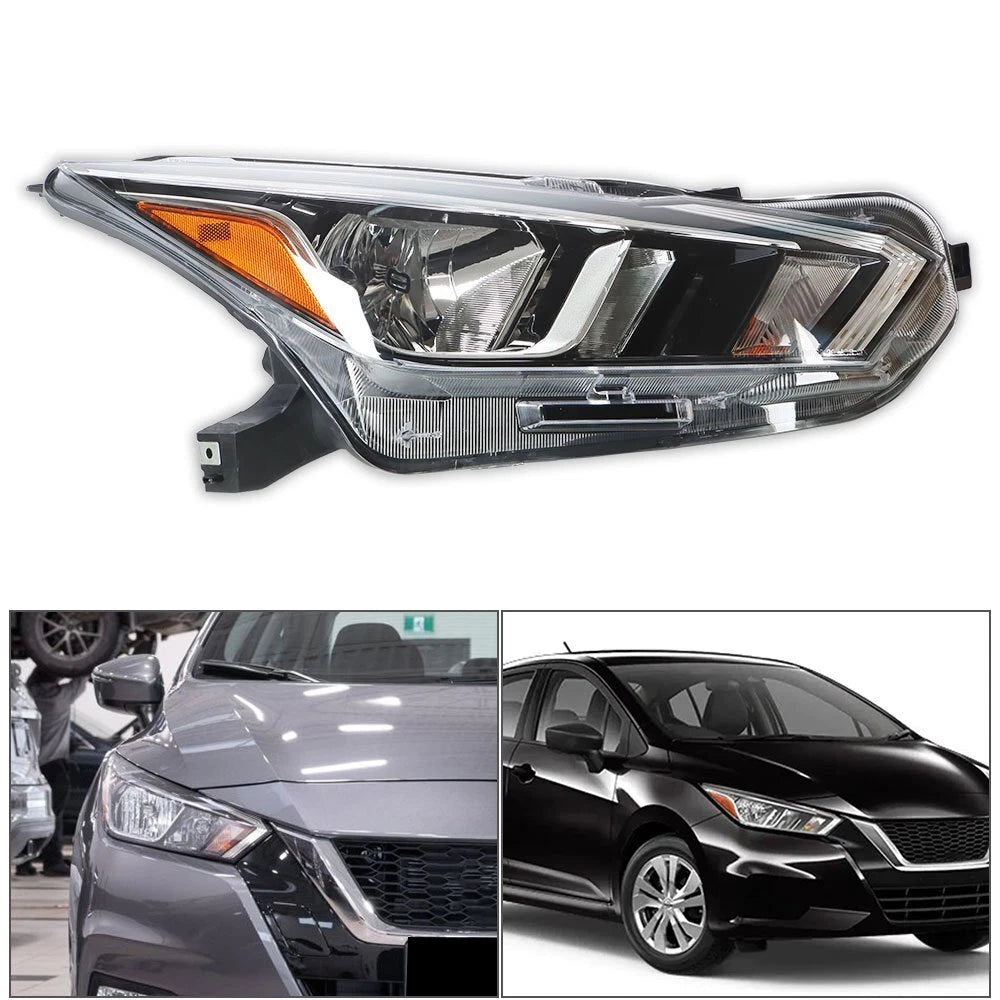 Right Headlight for Nissan Versa (2020â2021)