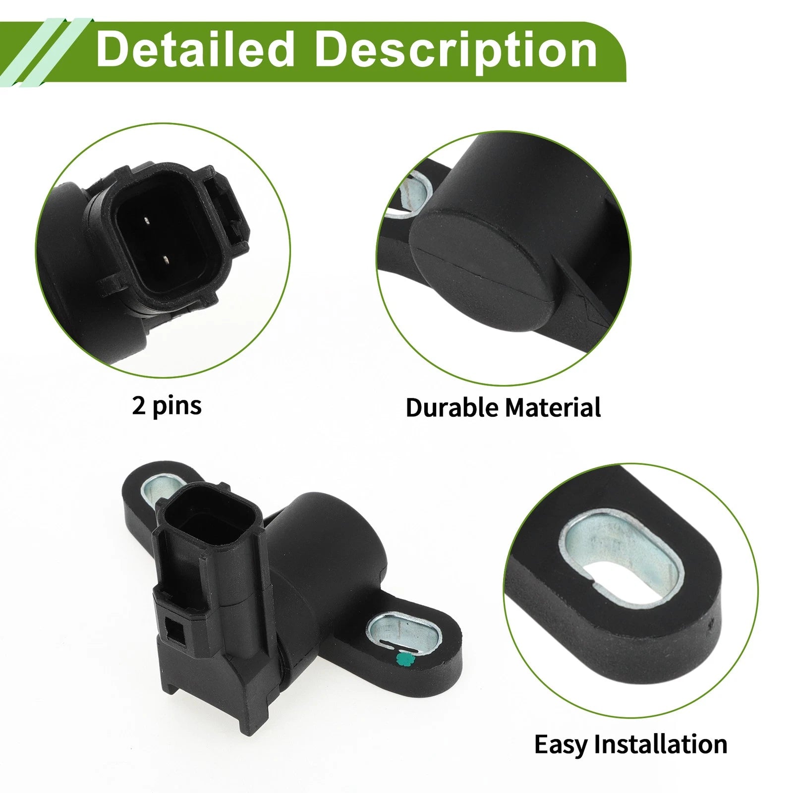 Crankshaft Position Sensor for Ford Escape 2013–2015 No. 3M6Z6C315AA
