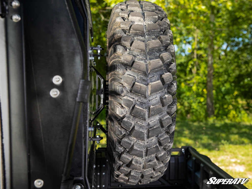 Heavy-Duty Spare Tire Carrier for Kawasaki Mule Pro (2016–2023)