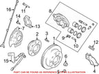Front Disc Brake Caliper Bracket for Dodge Ram 2500 3500 (OEM)