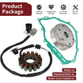 Flywheel + Stator with Cover Gasket for Yamaha Rhino 700 YXR700F (2008–2013)
