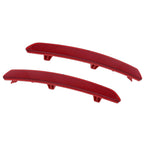 Pair Rear Bumper Reflector Strip Cover for BMW (2011–2017) 63147400207