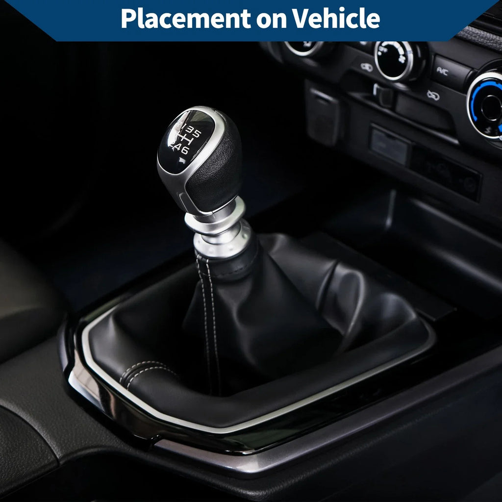 1 Pc Gear Shift Stick Gaiter Grey Leather for BMW E60 E61 (2004-2008)