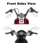 8mm Rearview Side Mirrors for Harley Heritage Softail Classic (1988–2016)