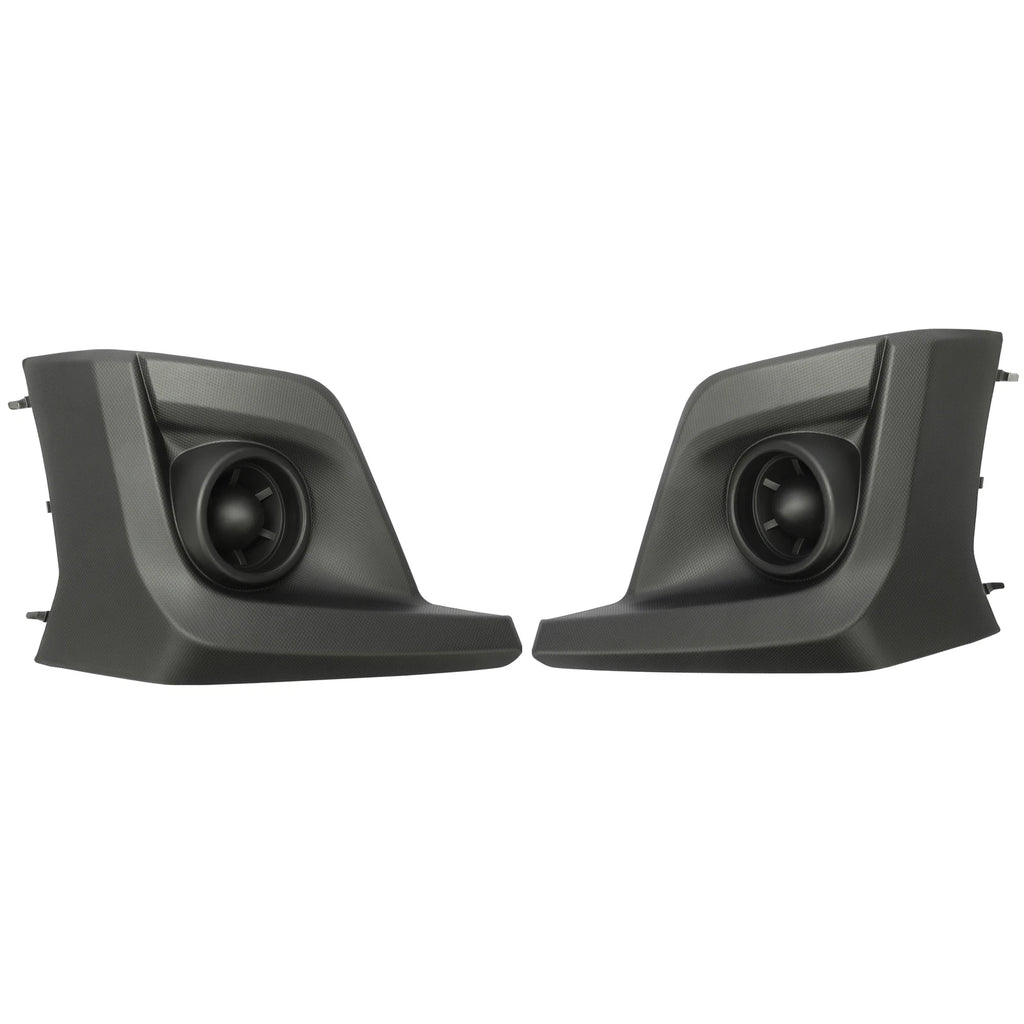 Set of 2 Fog Light Lamp Bezel Covers for Subaru Crosstrek (2018–2020)