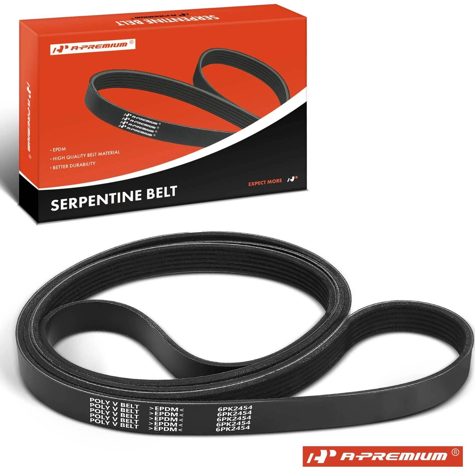 Serpentine Belt for Chevy Camaro (1987–1989) C1500 Suburban (1992–1999)