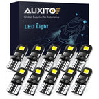 Set of 10 T10 LED Interior Dome Map Light Bulbs for Various Vehicles