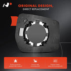 Driver Manual Mirror Glass for Nissan Versa (2015-2019)