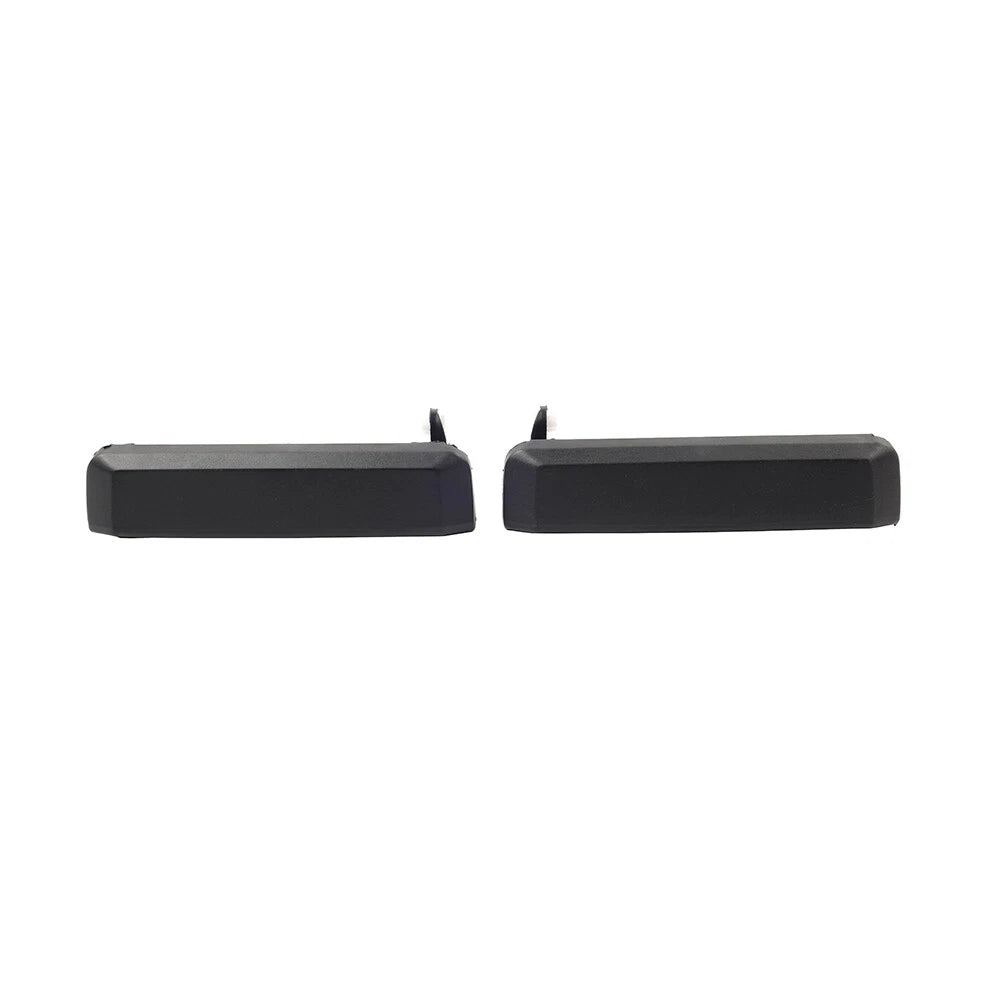 Set of 2 Black Exterior Front Left & Right Door Handles for Nissan D21 (1986–1997)